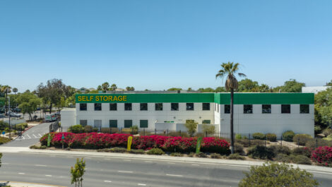 Exterior skyview of U-Stor-It self storage facility.