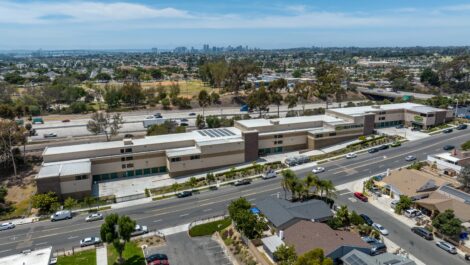 Exterior skyview of U-Stor-It self storage facility.