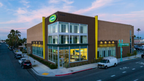 Exterior view of U-Stor-It self storage facility.